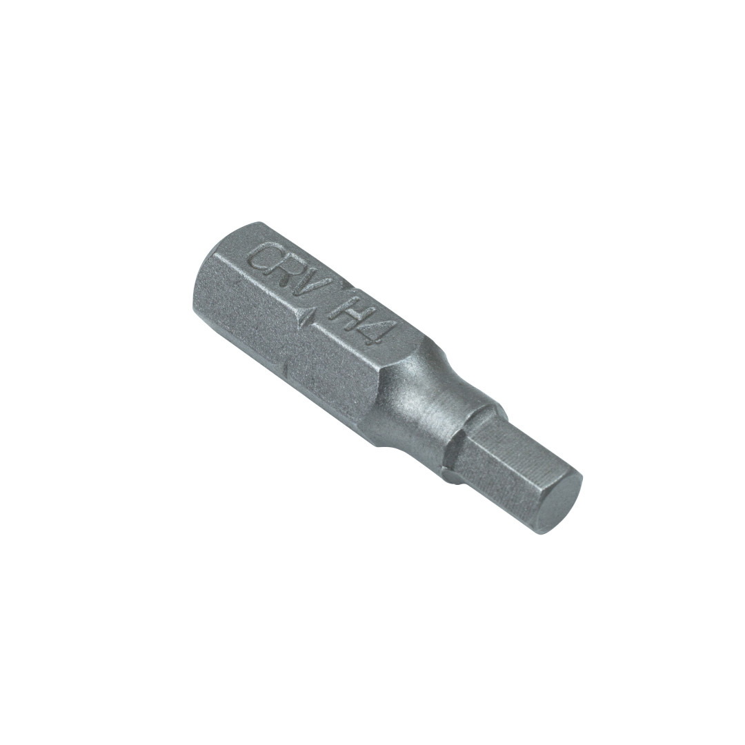 Бита стальная Polax 25 мм H4 1/4" ,10 шт (51-073)