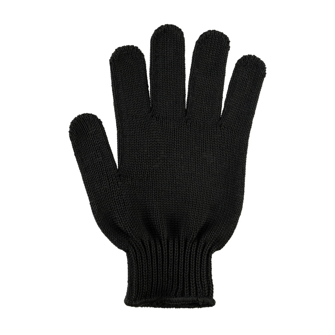 Перчатки рабочие Polax с ПВХ покрытием черные, 70/30, р.11-XL (1000-333)