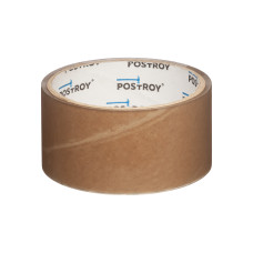 Клейка стрічка Postroy скотч пакувальний 50 м x 45 мм (101-043)