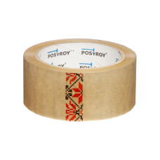 Клейка стрічка Postroy скотч пакувальний 200 м x 45 мм (101-045)
