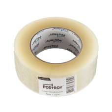 Клейка стрічка Postroy скотч пакувальний 500 м x 45 мм (101-047)